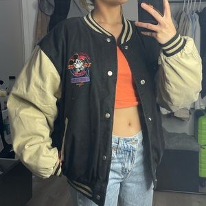 Mickey Mouse Disney Varsity Jacket